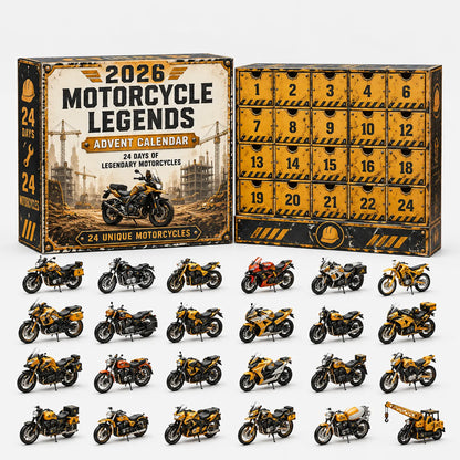 Vehicle Advent Calendar Cast Metal Models Set of 24