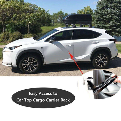 Vehicle Door Step Non-Slip Silicone Edge & Emergency Hammer