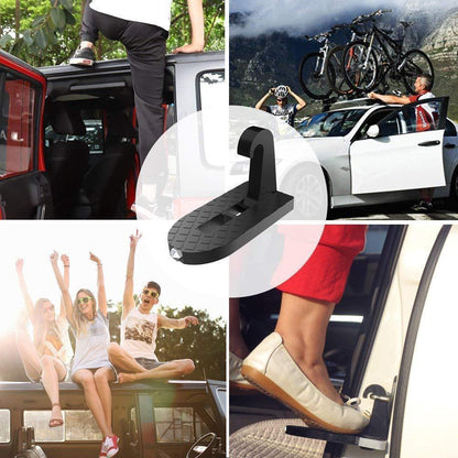 Vehicle Door Step Non-Slip Silicone Edge & Emergency Hammer
