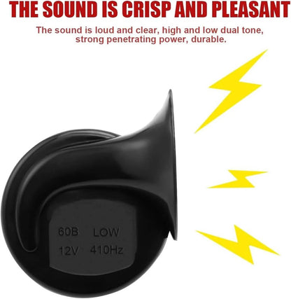 Vehicle Horn 12V Dual-Tone Weather-Resistant
