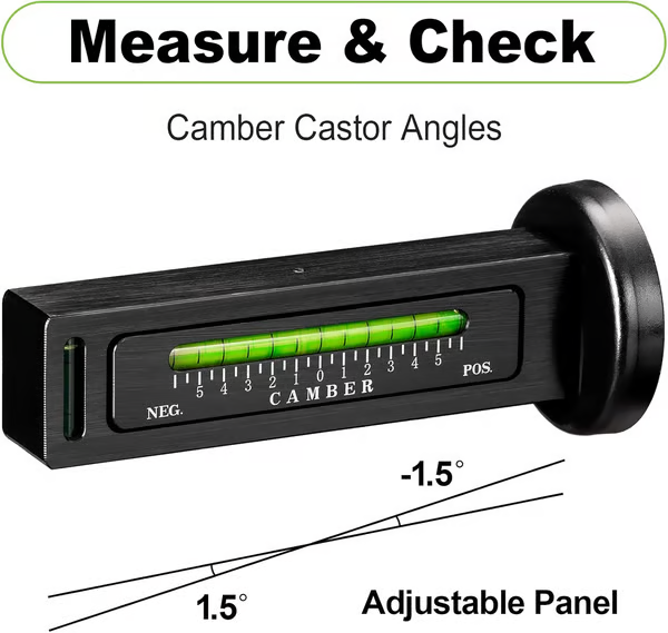 Vehicle Inclinometer 0.1 Degree Accuracy Strong Magnetic Base