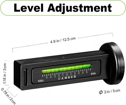 Vehicle Inclinometer 0.1 Degree Accuracy Strong Magnetic Base
