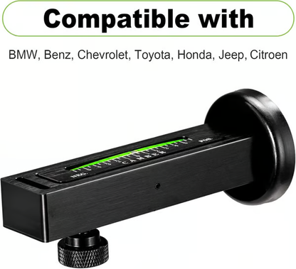 Vehicle Inclinometer 0.1 Degree Accuracy Strong Magnetic Base