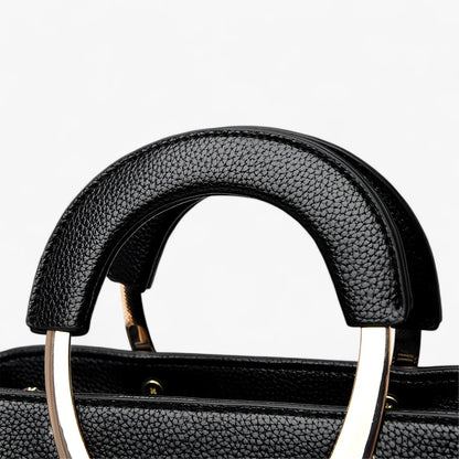 Versatile Leather Tote Bag for Women with Superior Organization