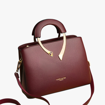 Versatile Leather Tote Bag for Women with Superior Organization