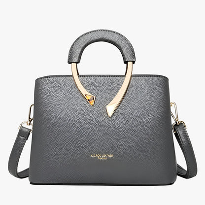 Versatile Leather Tote Bag for Women with Superior Organization