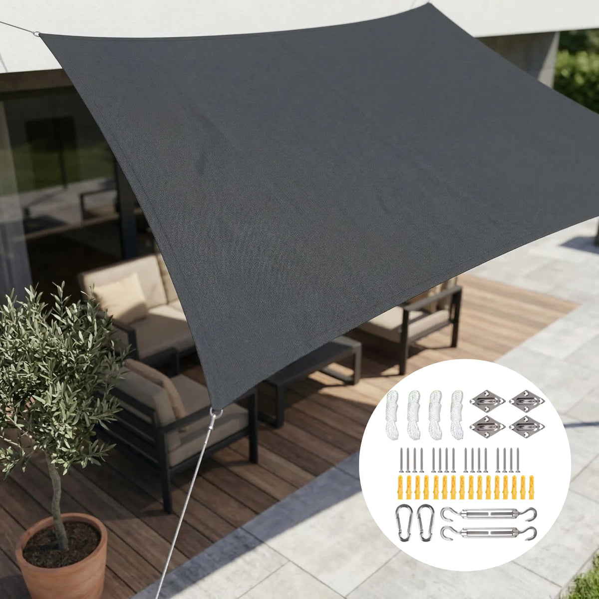 Versatile Waterproof Shade Canopy | Supreme Outdoor Defense