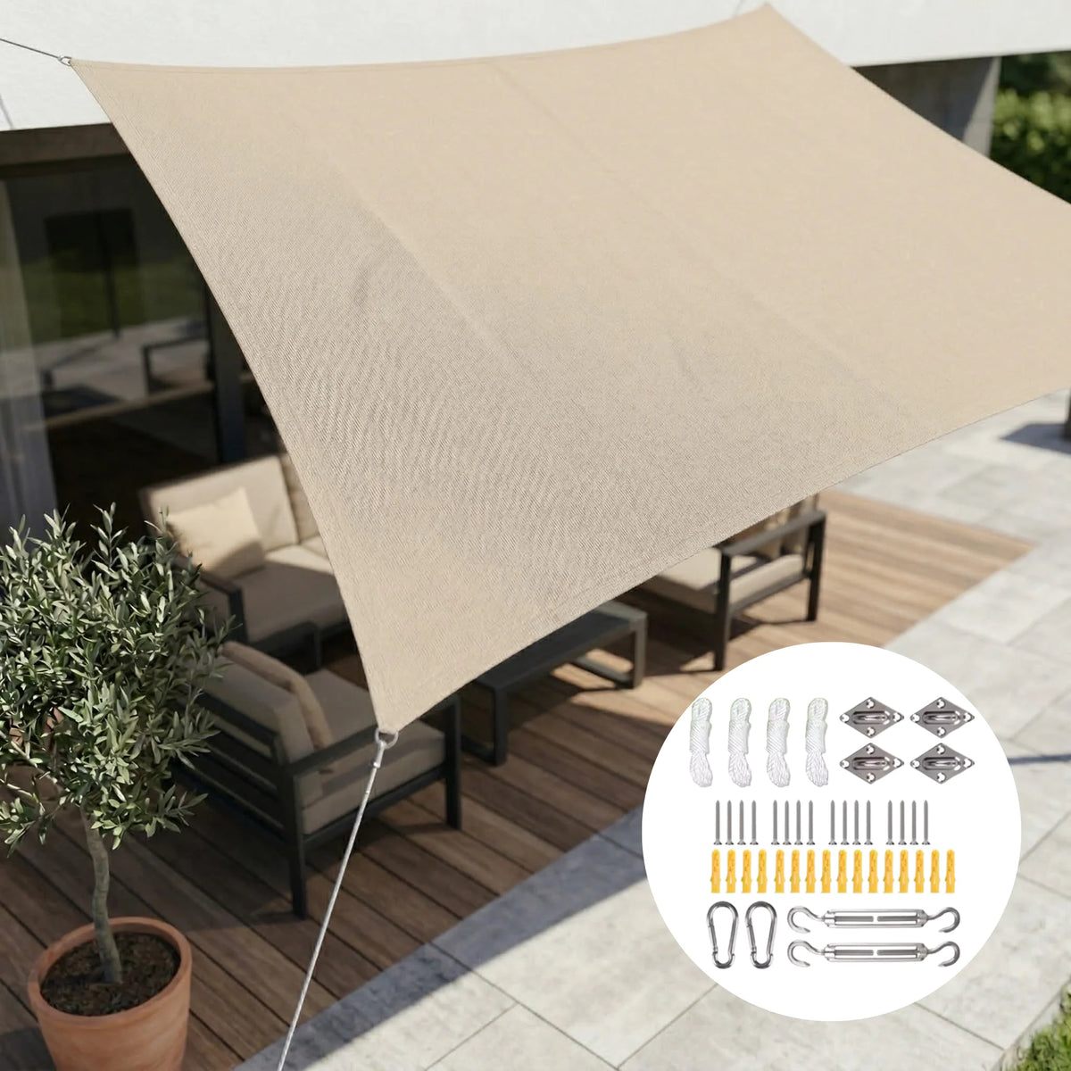 Versatile Waterproof Shade Canopy | Supreme Outdoor Defense