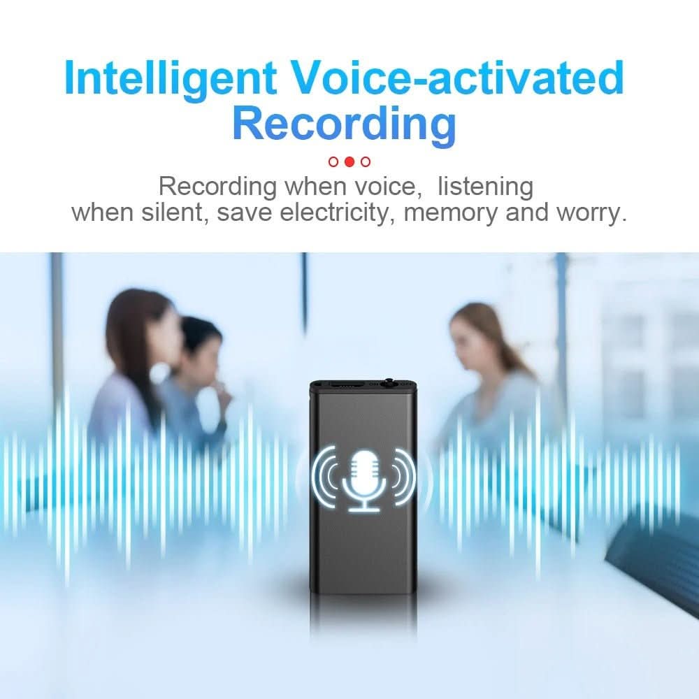 Voice Recorder Voice-Activated Pocket Size 50 Hours