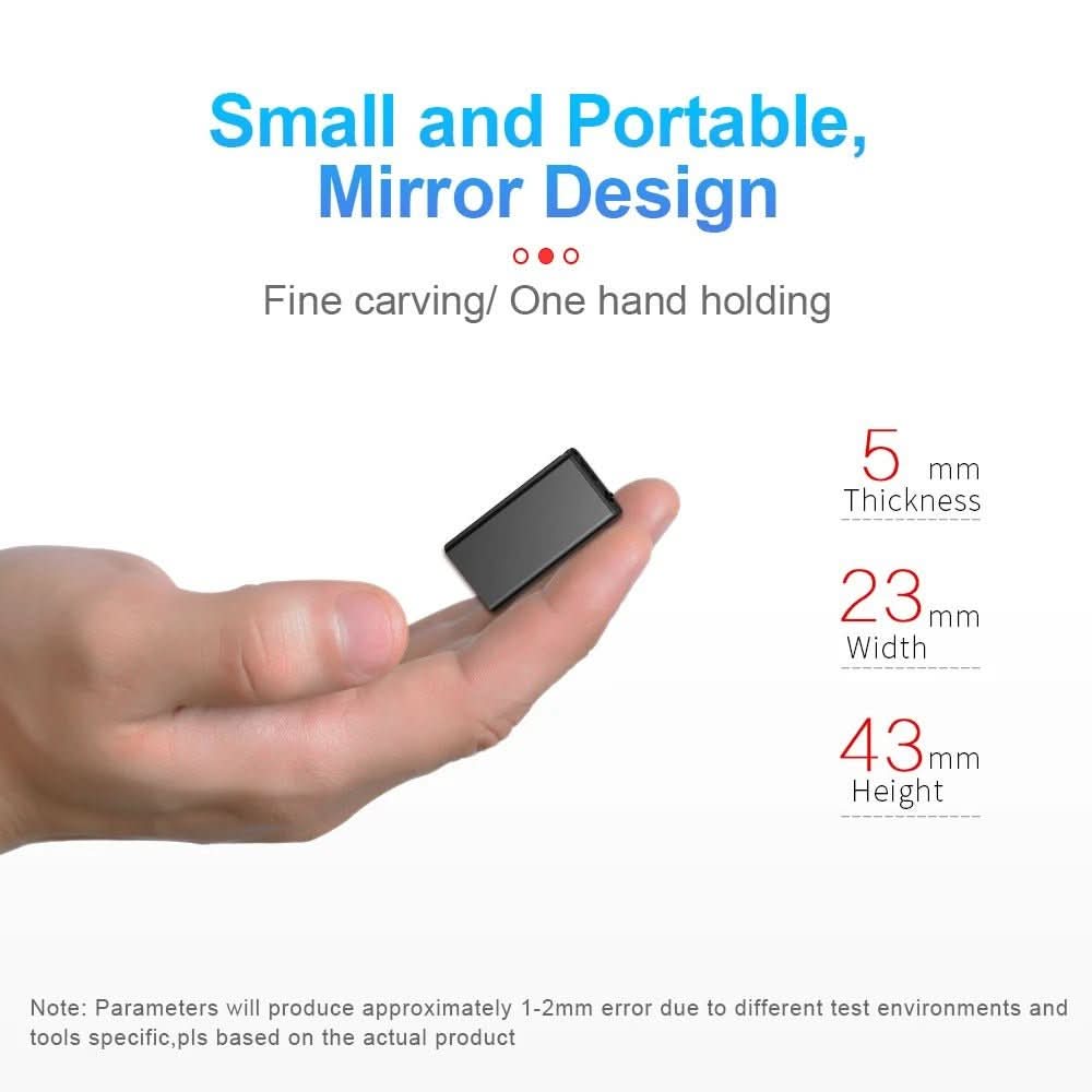 Voice Recorder Voice-Activated Pocket Size 50 Hours