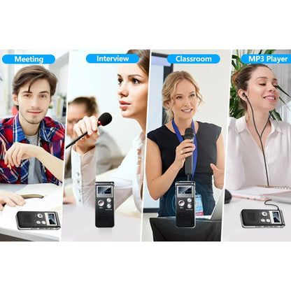 Voice Recorder Voice-Activated WAV Compact Design