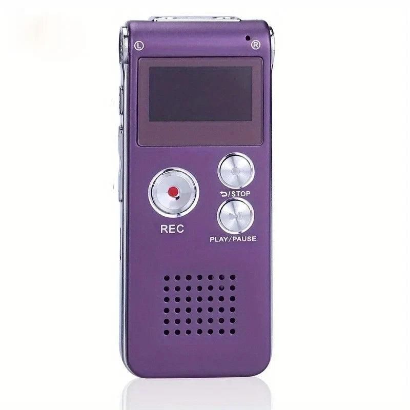 Voice Recorder Voice-Activated WAV Compact Design