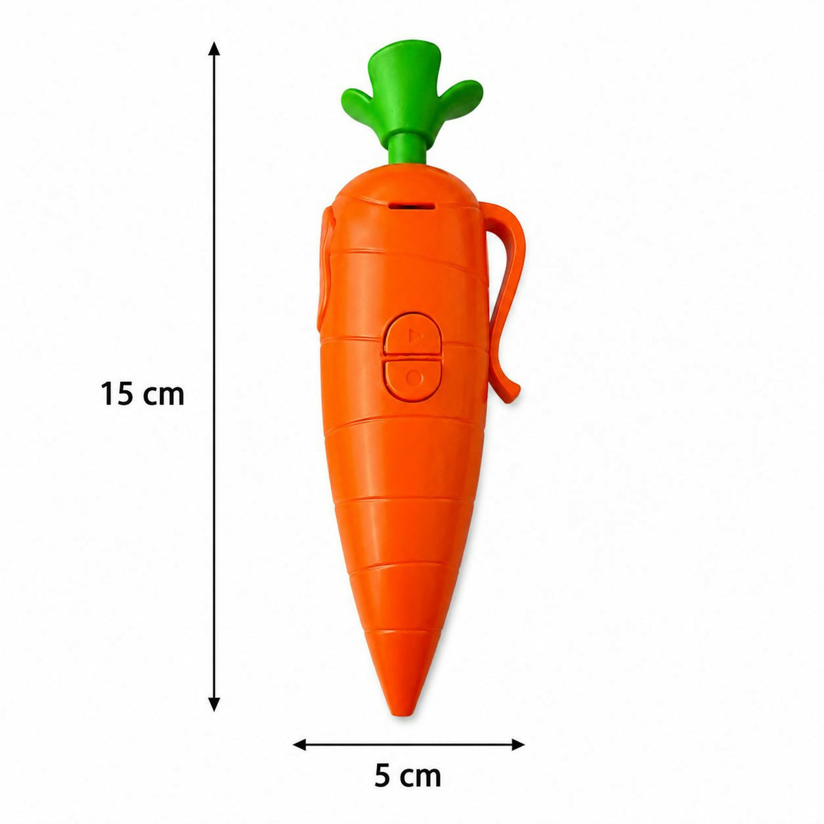 Voice Recording Pen Carrot-Shaped One-Button