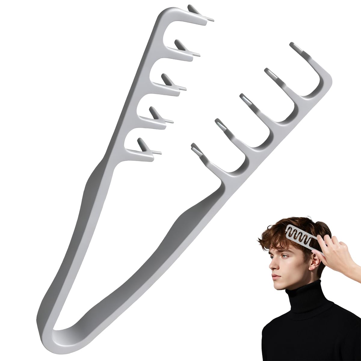 Volume Comb Wide Tooth Root Lift & Gentle Scalp Massage