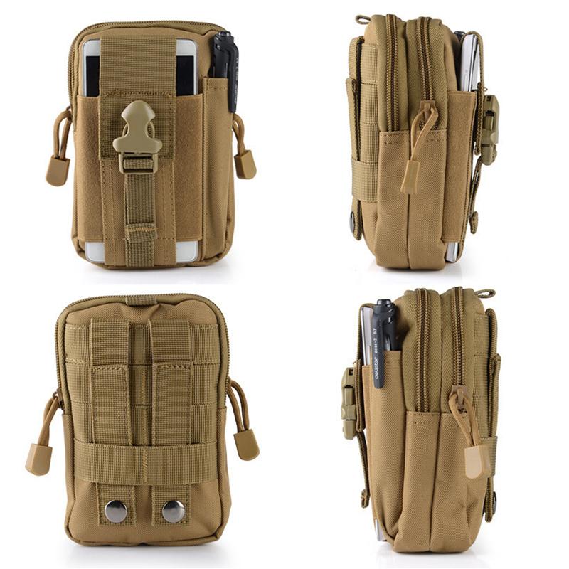 Waist Bag Molle System & Belt Clip Water-Resistant Nylon