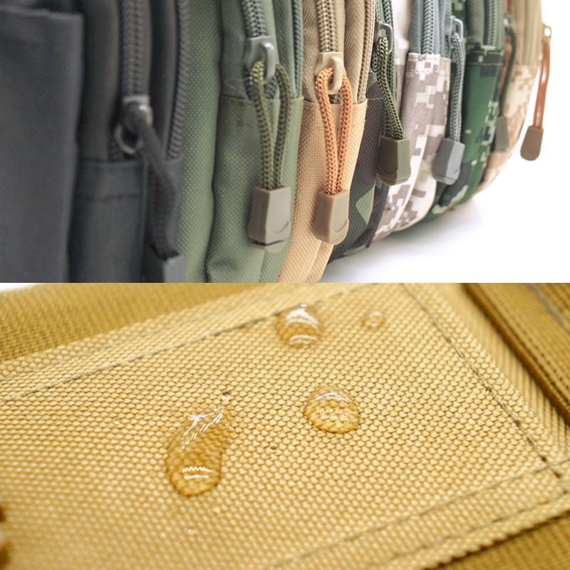 Waist Bag Molle System & Belt Clip Water-Resistant Nylon