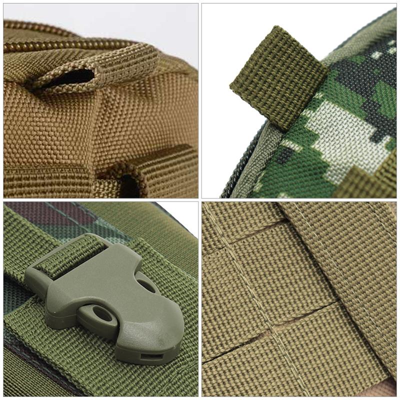 Waist Bag Molle System & Belt Clip Water-Resistant Nylon