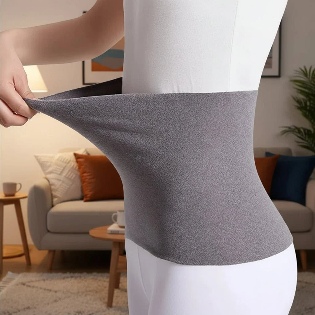 Waist Support Band Warming Elastic Cotton Breathable Lightweight