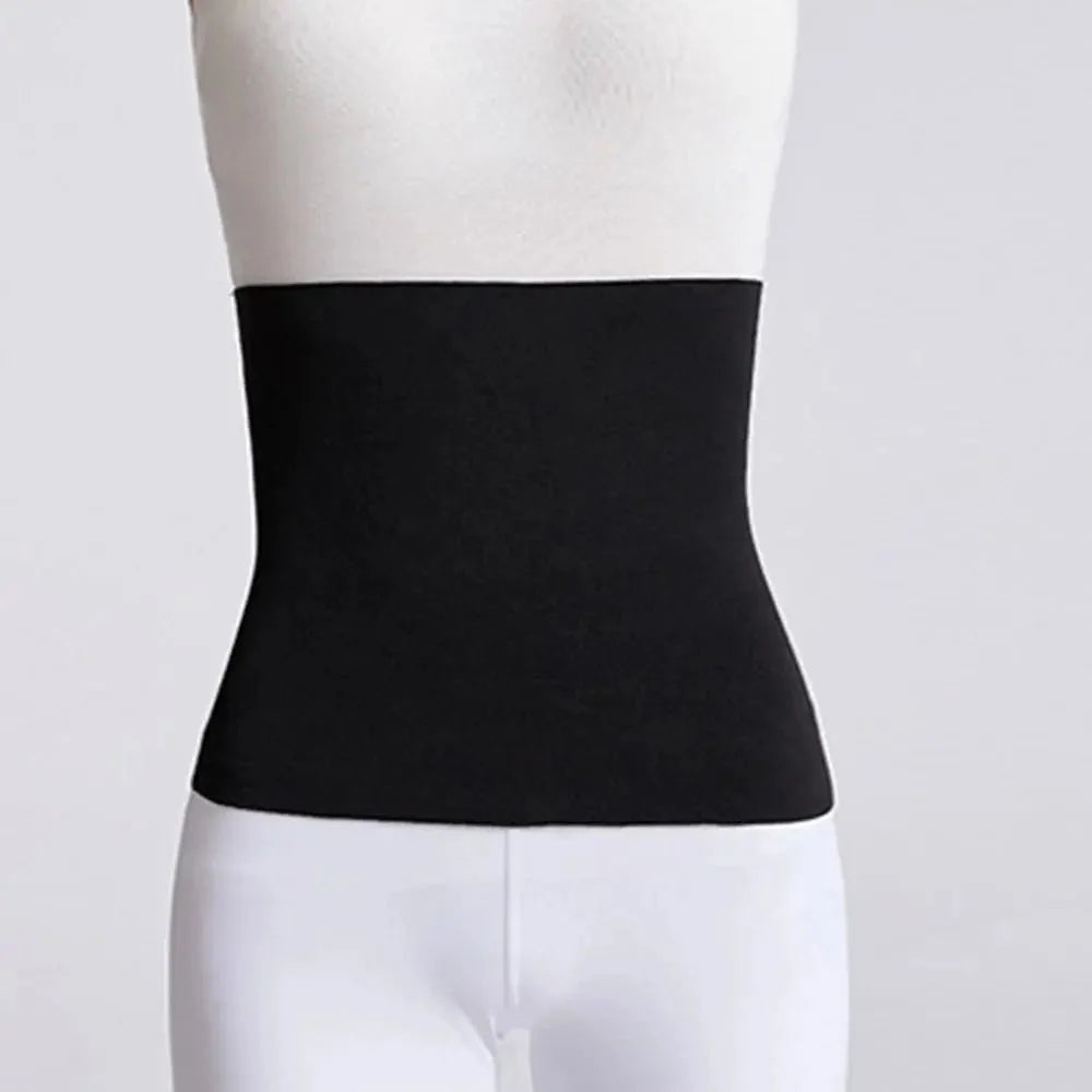 Waist Support Band Warming Elastic Cotton Breathable Lightweight