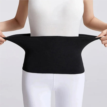 Waist Support Band Warming Elastic Cotton Breathable Lightweight