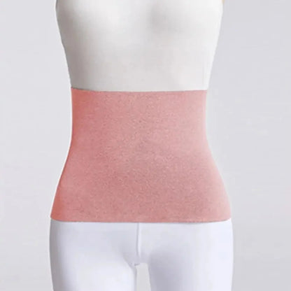 Waist Support Band Warming Elastic Cotton Breathable Lightweight