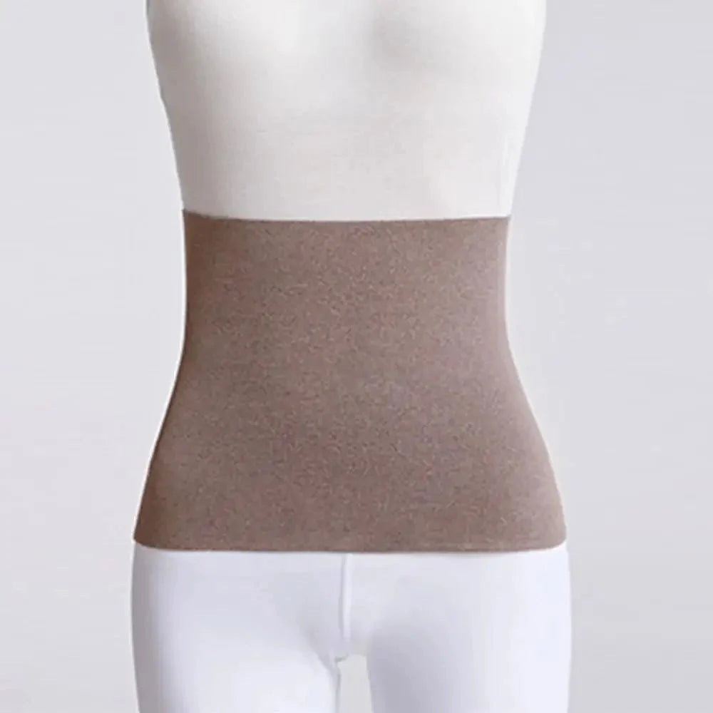 Waist Support Band Warming Elastic Cotton Breathable Lightweight