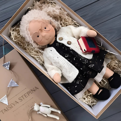 Waldorf Doll Soft Cotton Exterior Wool Filling