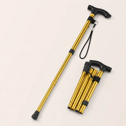 Walking Cane Folding Lightweight Aluminium Non-Slip Handle
