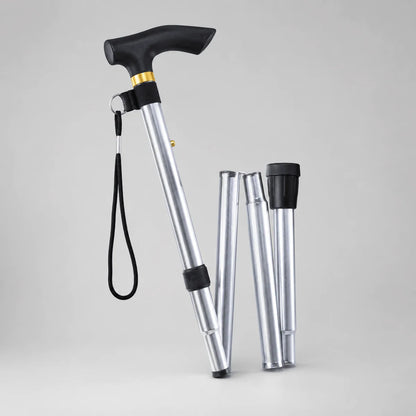 Walking Cane Folding Lightweight Aluminium Non-Slip Handle