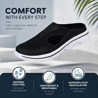 Walking Shoe Slip-On Breathable Cushioned Non-Slip