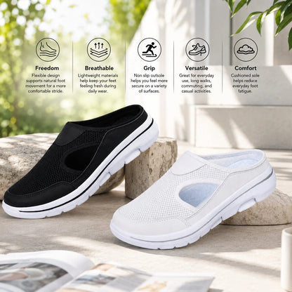 Walking Shoe Slip-On Breathable Cushioned Non-Slip