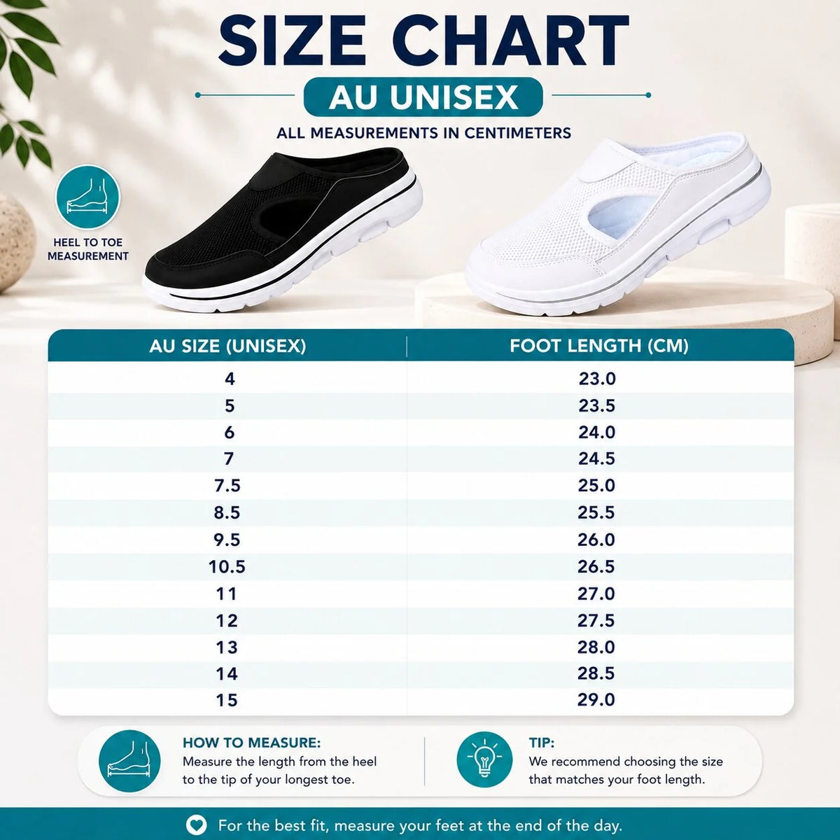 Walking Shoe Slip-On Breathable Cushioned Non-Slip