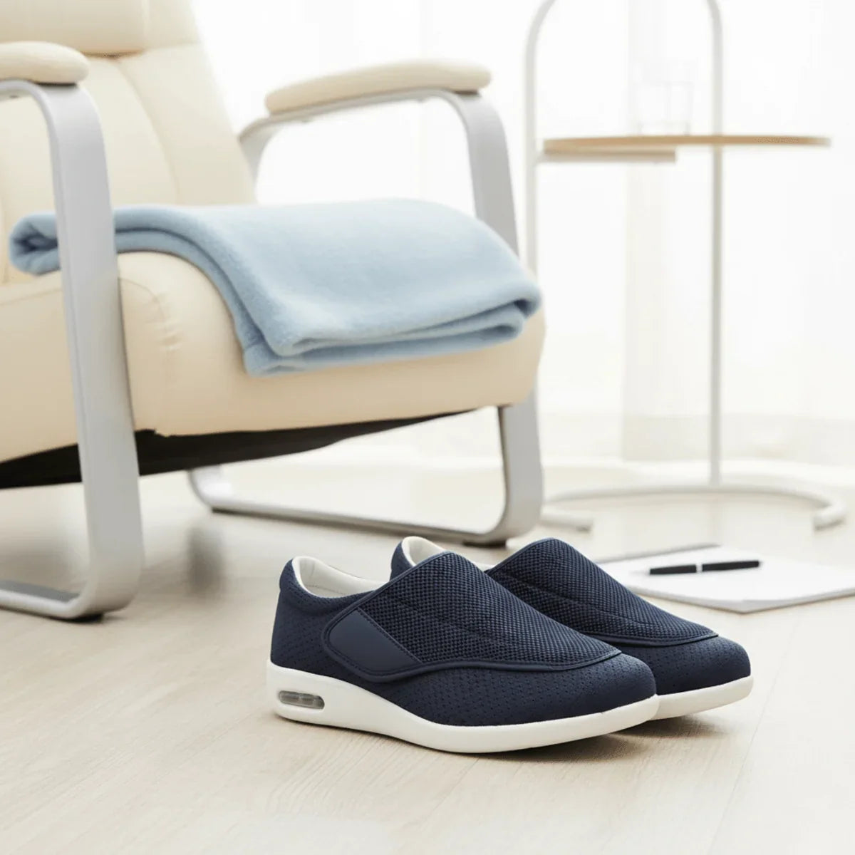 Walking Shoes Extra-Wide Fit Memory Foam Seamless Interior