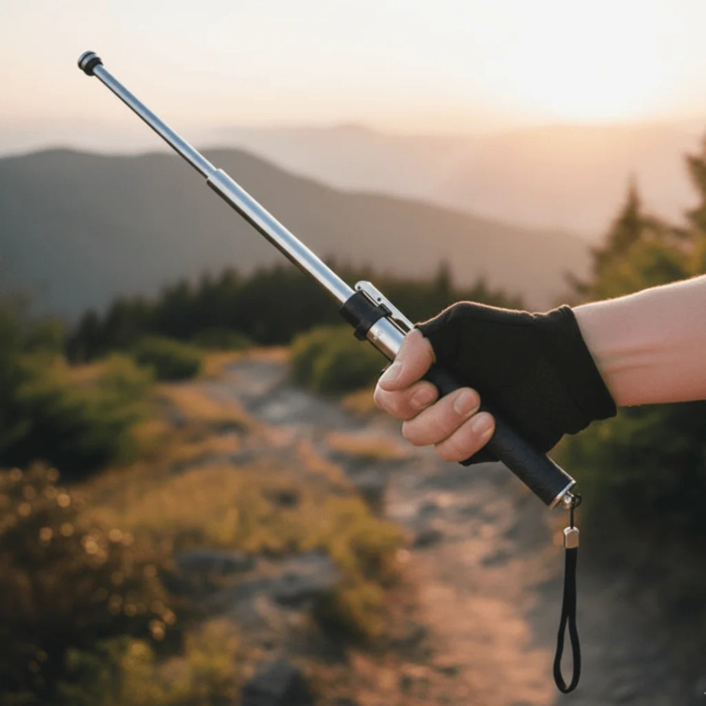 Walking Stick Folding Aluminum Anti-Slip Grip