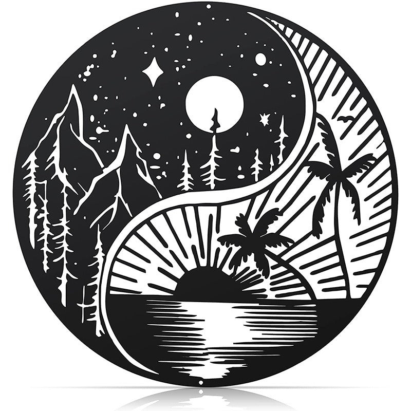 Wall Art Black Metal Tree Of Life