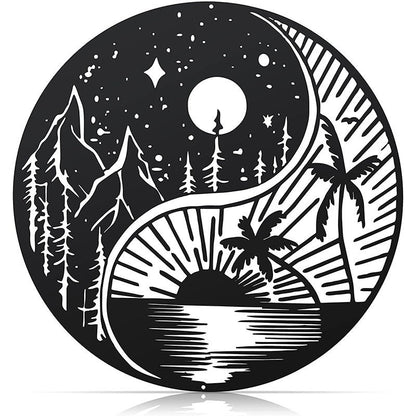 Wall Art Black Metal Tree Of Life