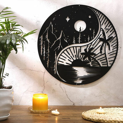 Wall Art Black Metal Tree Of Life