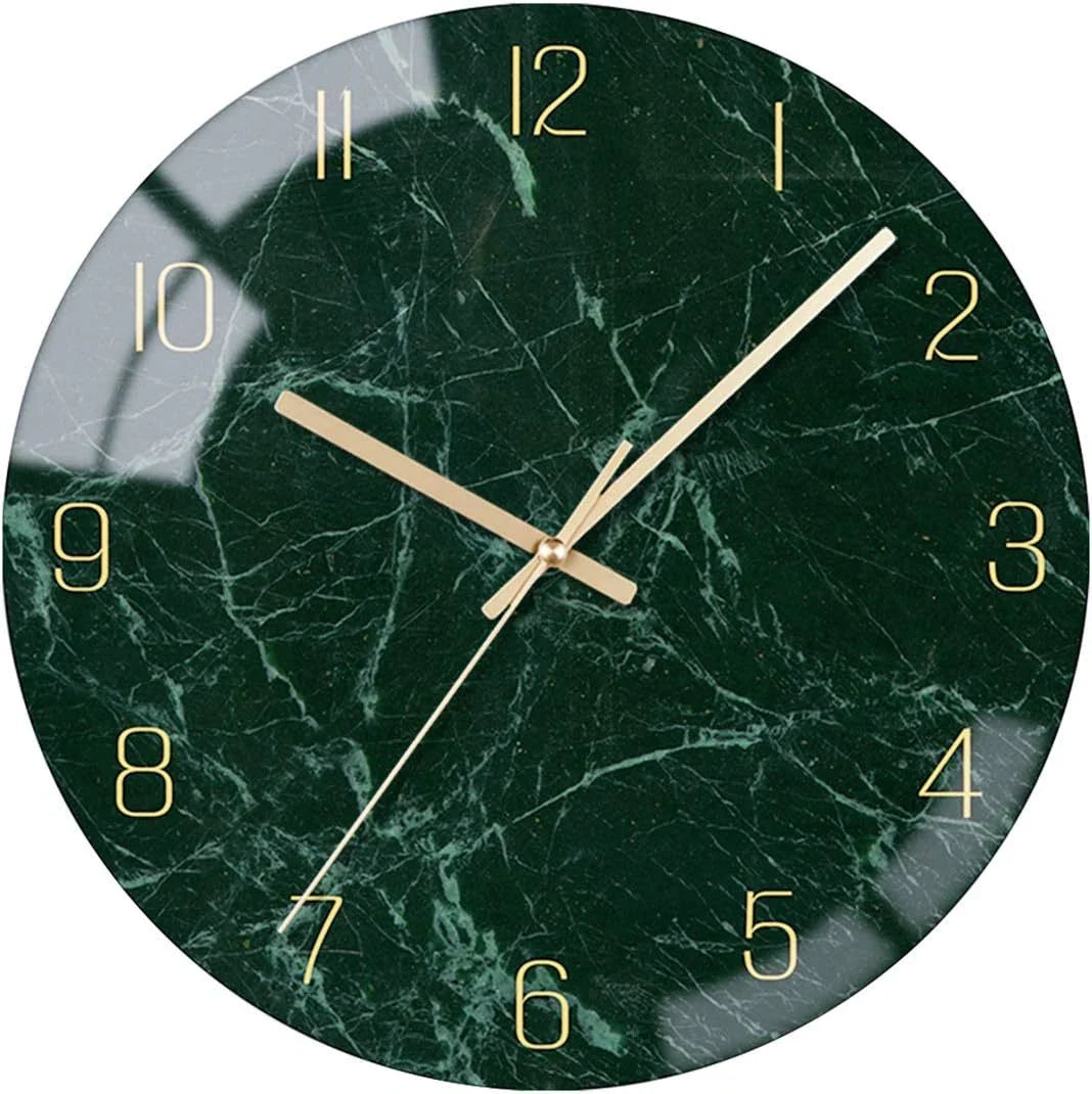 Wall Clock Artistic Design 12-Inch Acrylic & Plastic