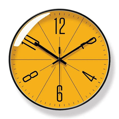 Wall Clock High Contrast Dial Silent Quartz