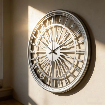 Wall Clock Silent Mechanism 3D Iron Design