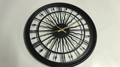 Wall Clock Silent Mechanism 3D Iron Design
