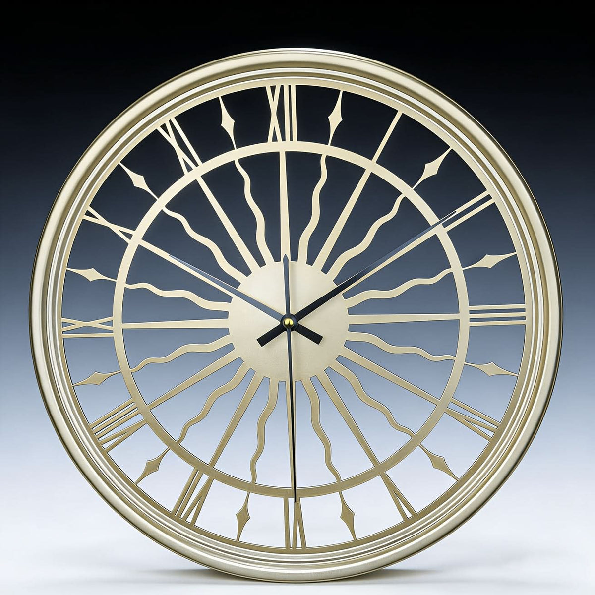 Wall Clock Silent Mechanism 3D Iron Design