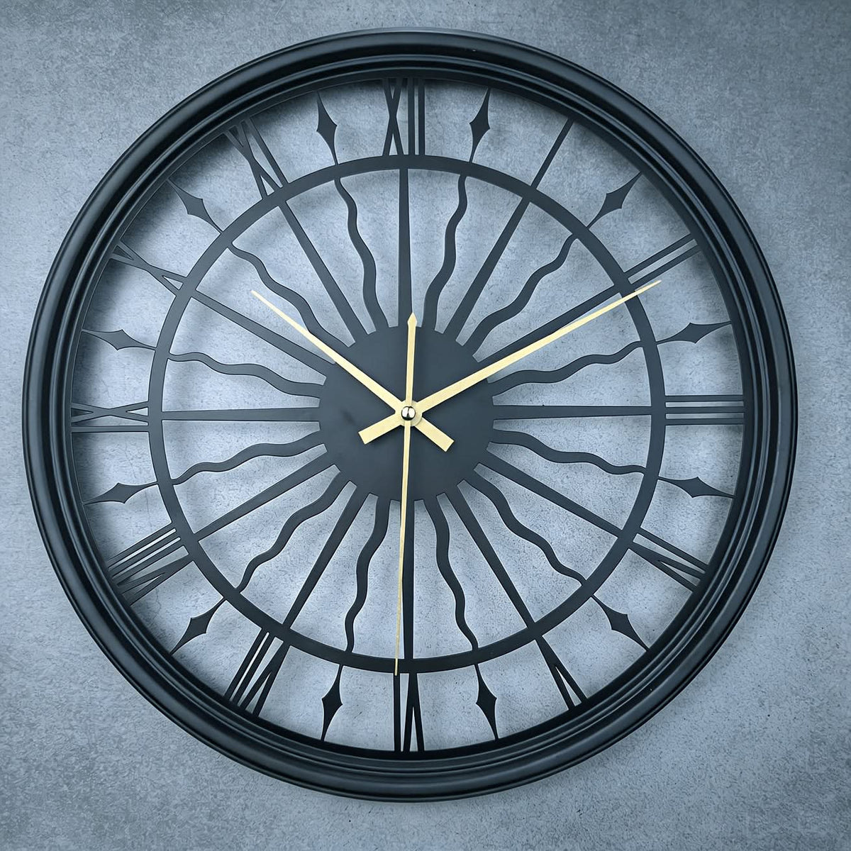Wall Clock Silent Mechanism 3D Iron Design
