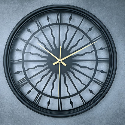 Wall Clock Silent Mechanism 3D Iron Design