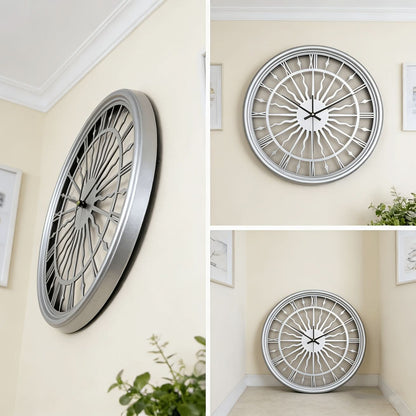 Wall Clock Silent Mechanism 3D Iron Design