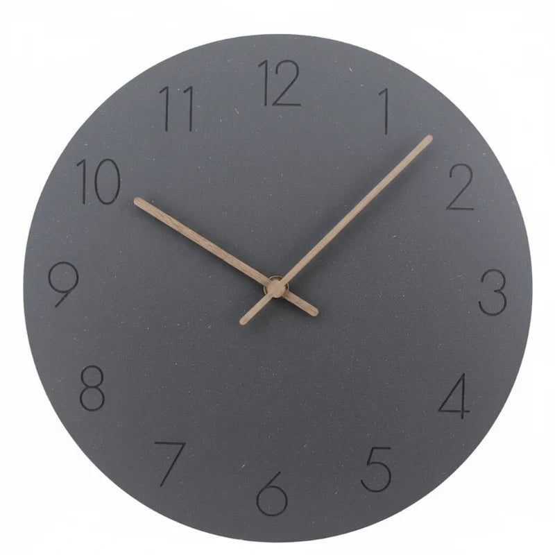 Wall Clock Silent Movement Minimalist Nordic Design