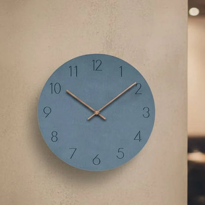 Wall Clock Silent Movement Minimalist Nordic Design
