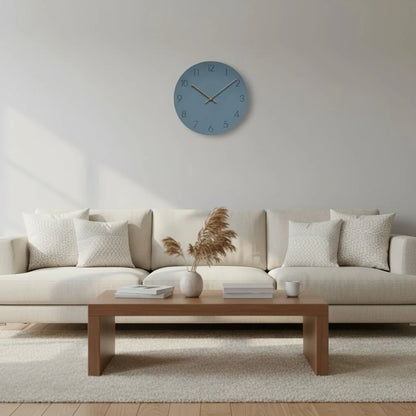 Wall Clock Silent Movement Minimalist Nordic Design