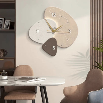 Wall Clock Silent Movement Scandinavian Design Easy-to-Read Dial