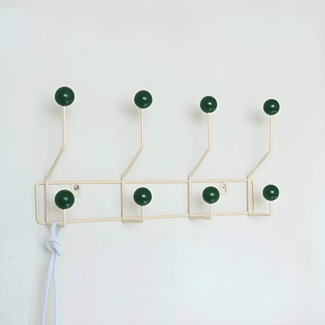 Wall Coat Rack Cast Iron 3 Or 4 Hooks